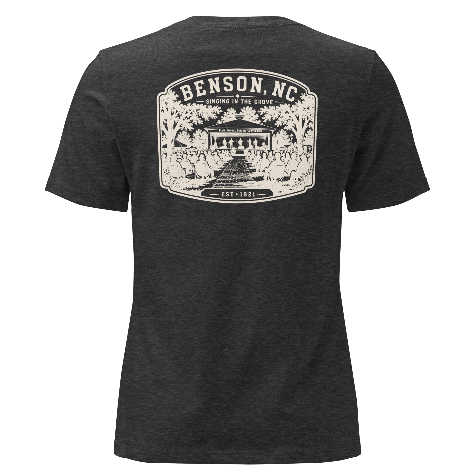 Benson, NC - Singing In The Grove - Women's Relaxed T-Shirt
