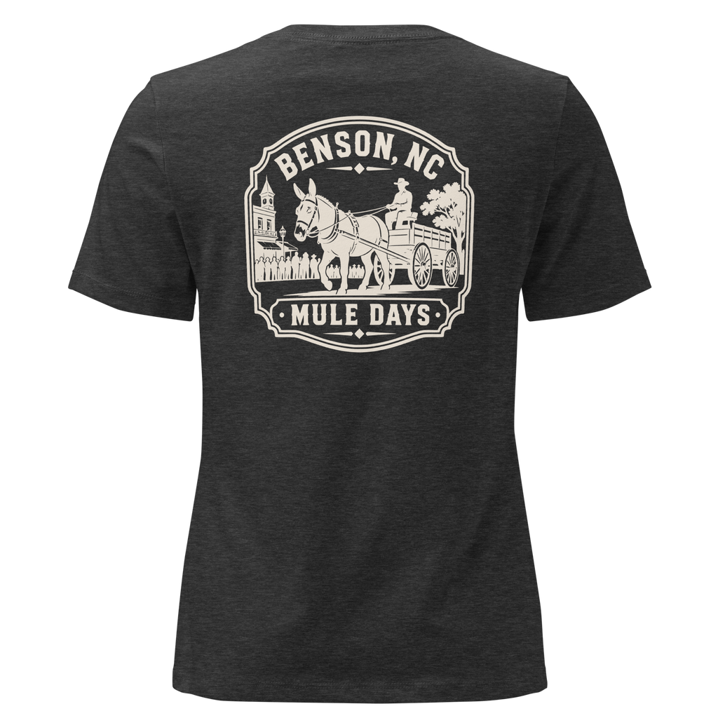 Benson NC - Mule Days - Women's Relaxed T-Shirt