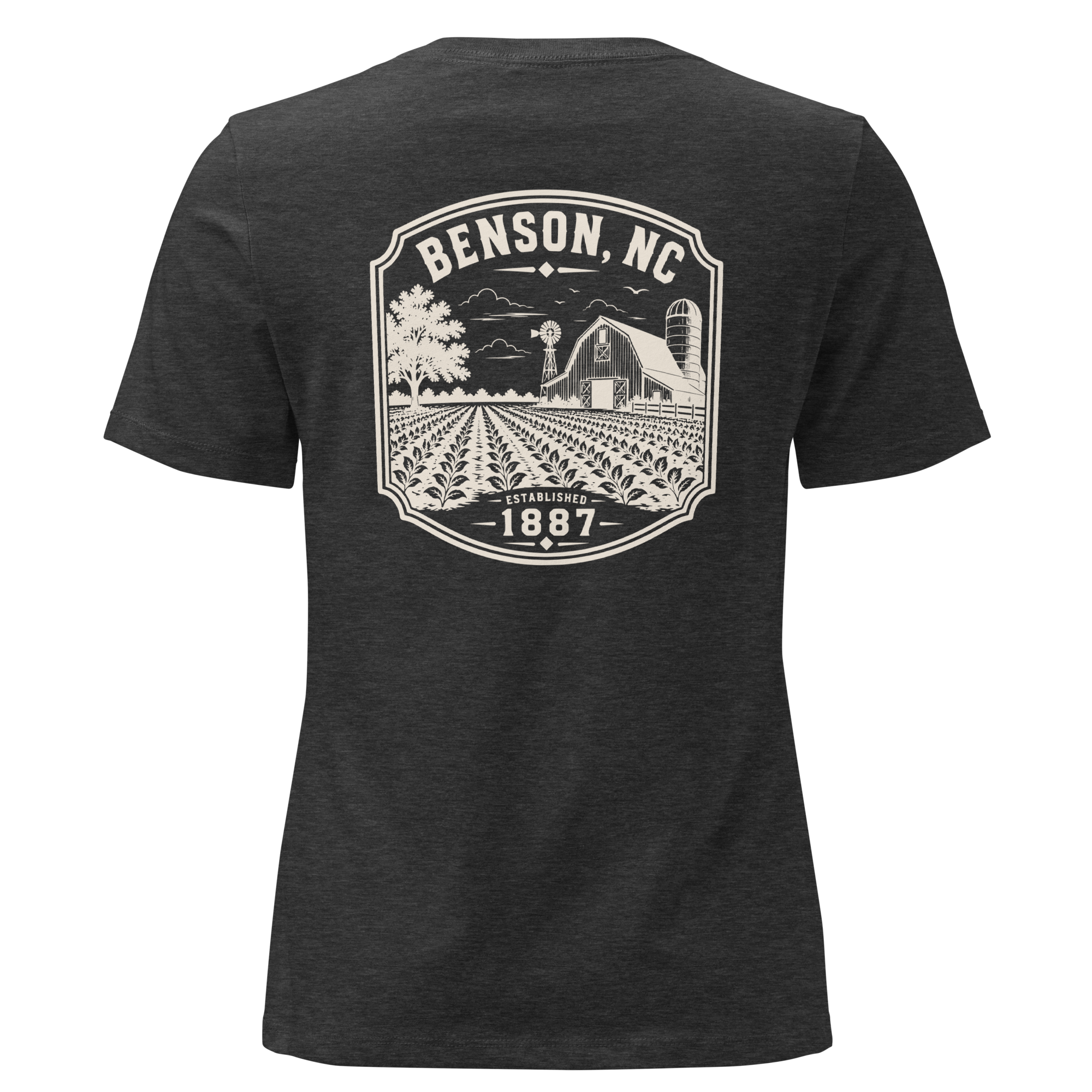 Benson NC - Farm Country - Women's Relaxed T-Shirt