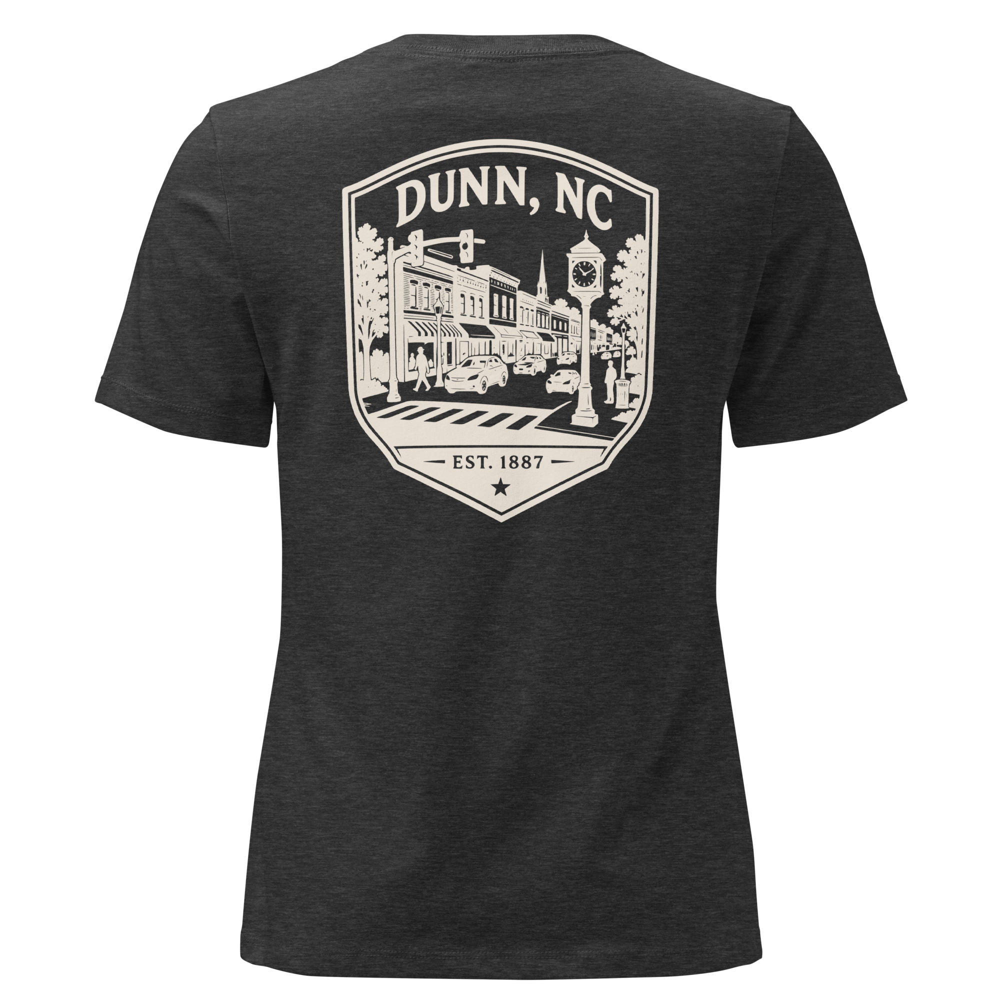 Dunn NC - Downtown- Women's Relaxed T-Shirt