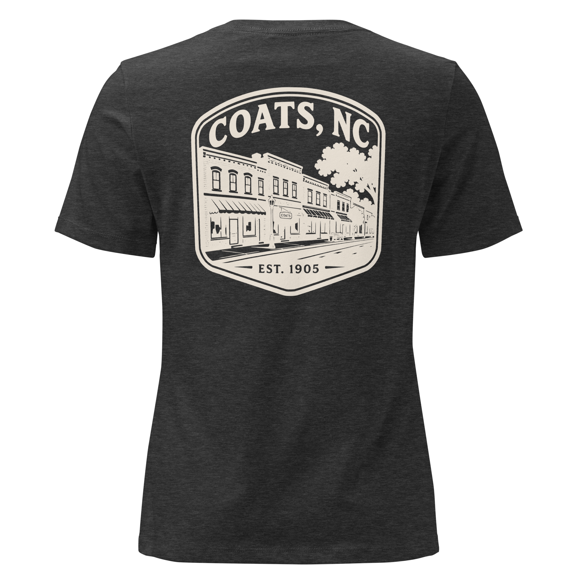 Coats NC - Downtown- Women's Relaxed T-Shirt