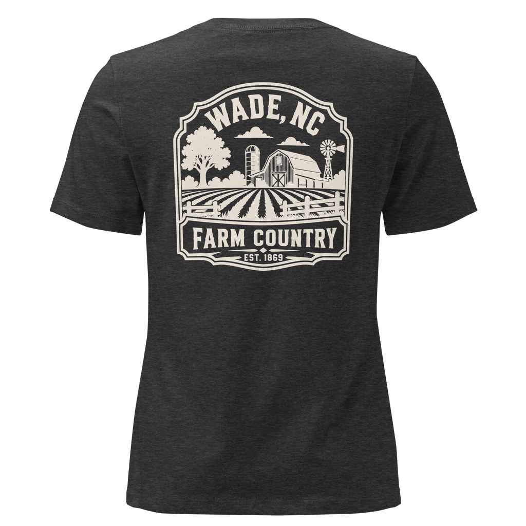 Wade NC - Farm Country- Women's Relaxed T-Shirt