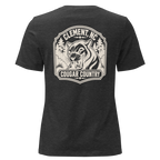 Clement NC - Cougar Country- Women's Relaxed T-Shirt
