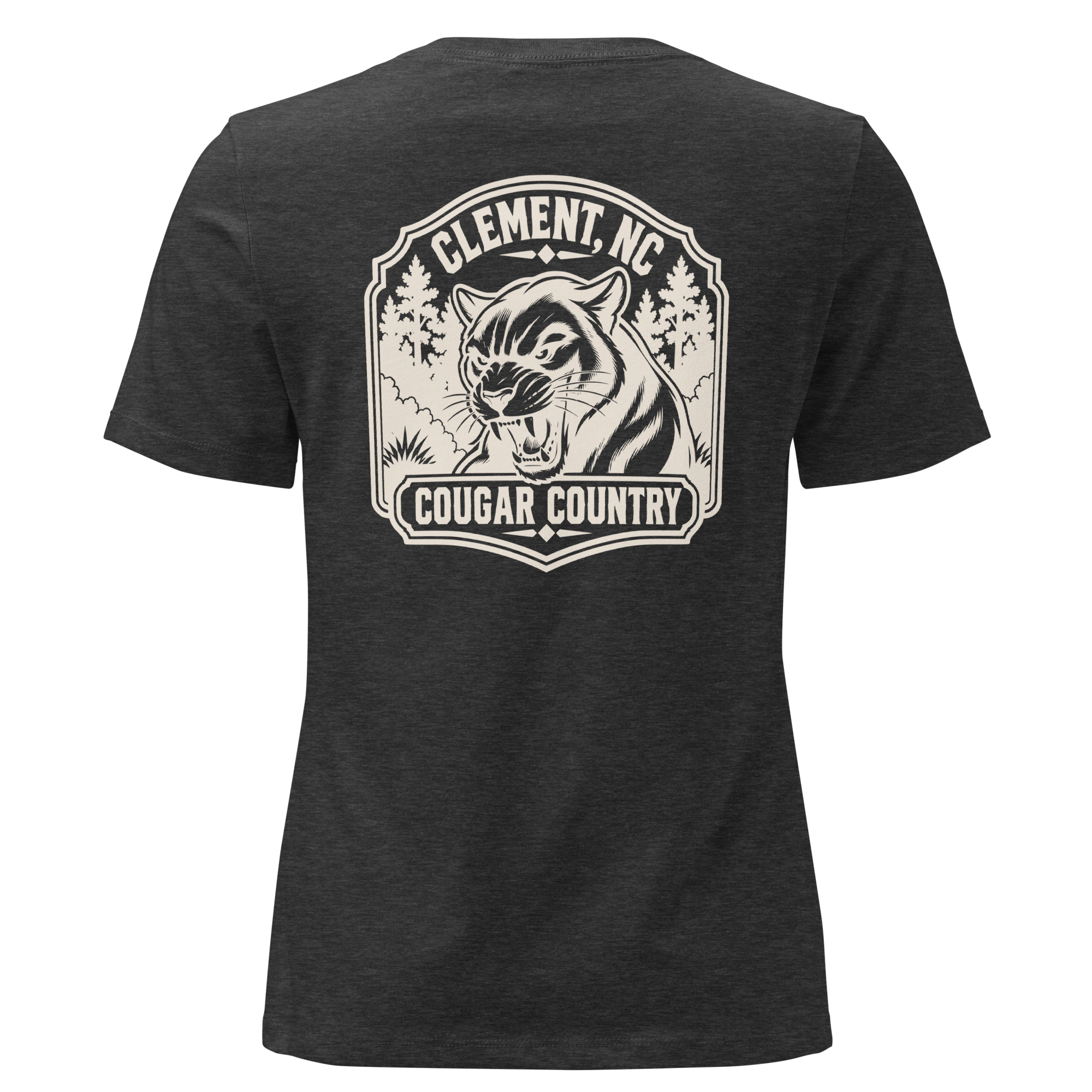 Clement NC - Cougar Country- Women's Relaxed T-Shirt