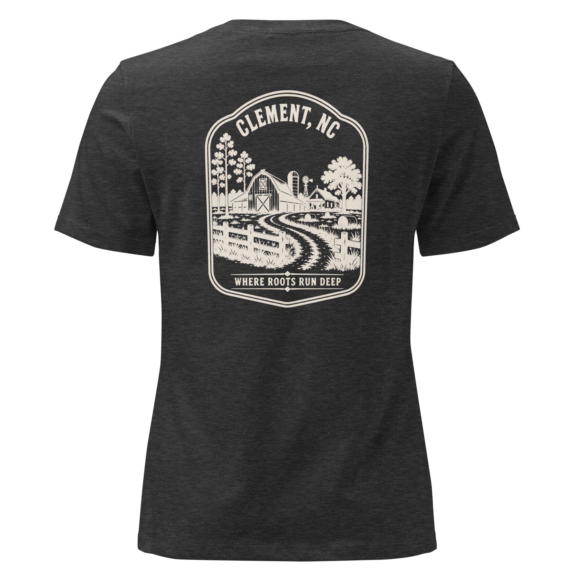 Clement NC - Farm Roots- Women's Relaxed T-Shirt