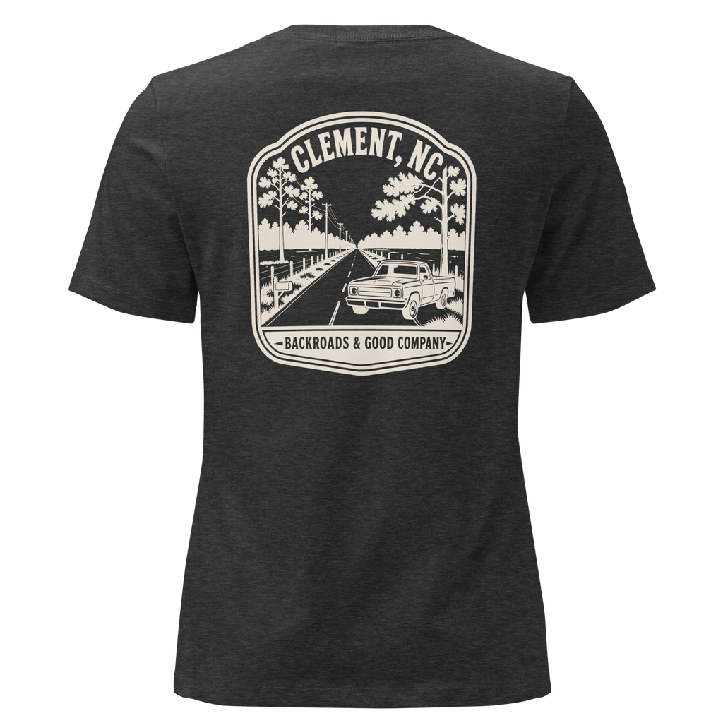 Clement NC - Country Roads- Women's Relaxed T-Shirt