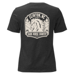 Clinton NC - Dark Horse Country- Women's Relaxed T-Shirt