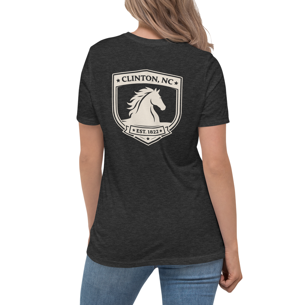 Clinton NC - School Pride- Women's Relaxed T-Shirt