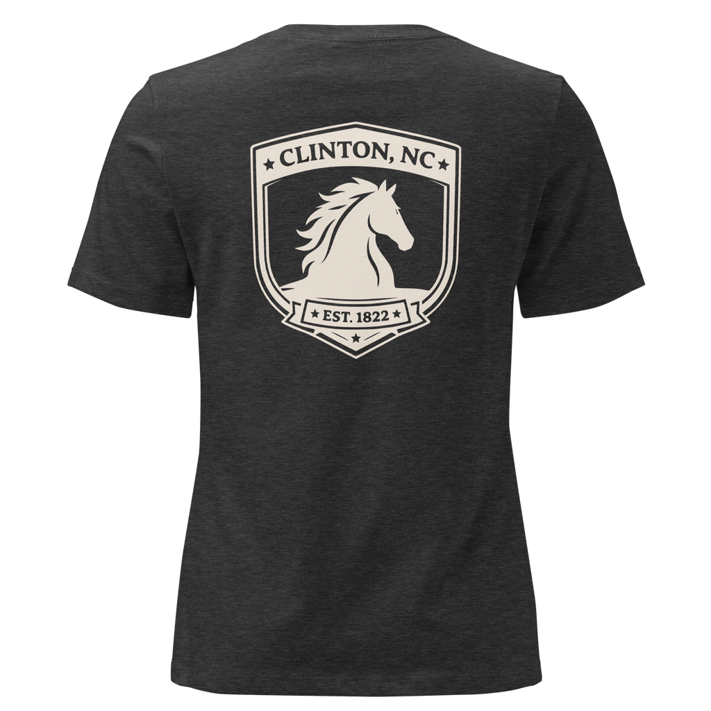 Clinton NC - School Pride- Women's Relaxed T-Shirt