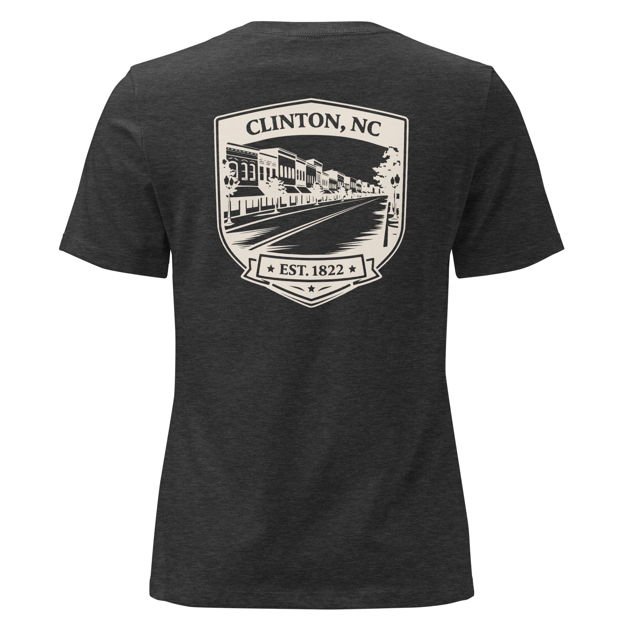 Clinton NC - Downtown- Women's Relaxed T-Shirt