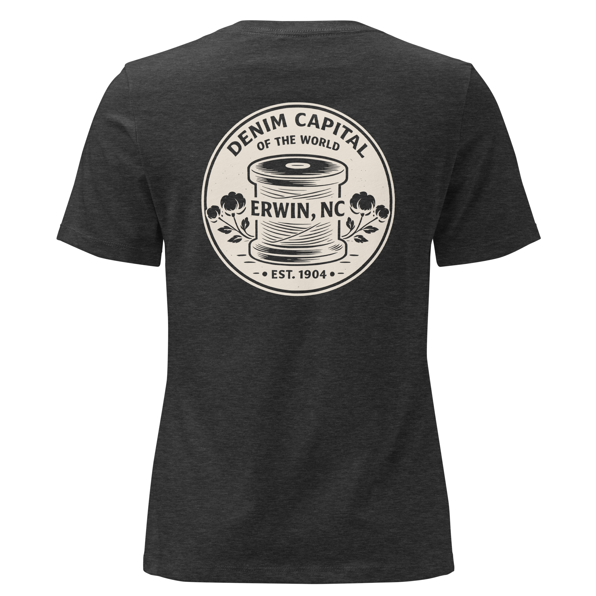 Erwin NC - Denim Capital- Women's Relaxed T-Shirt