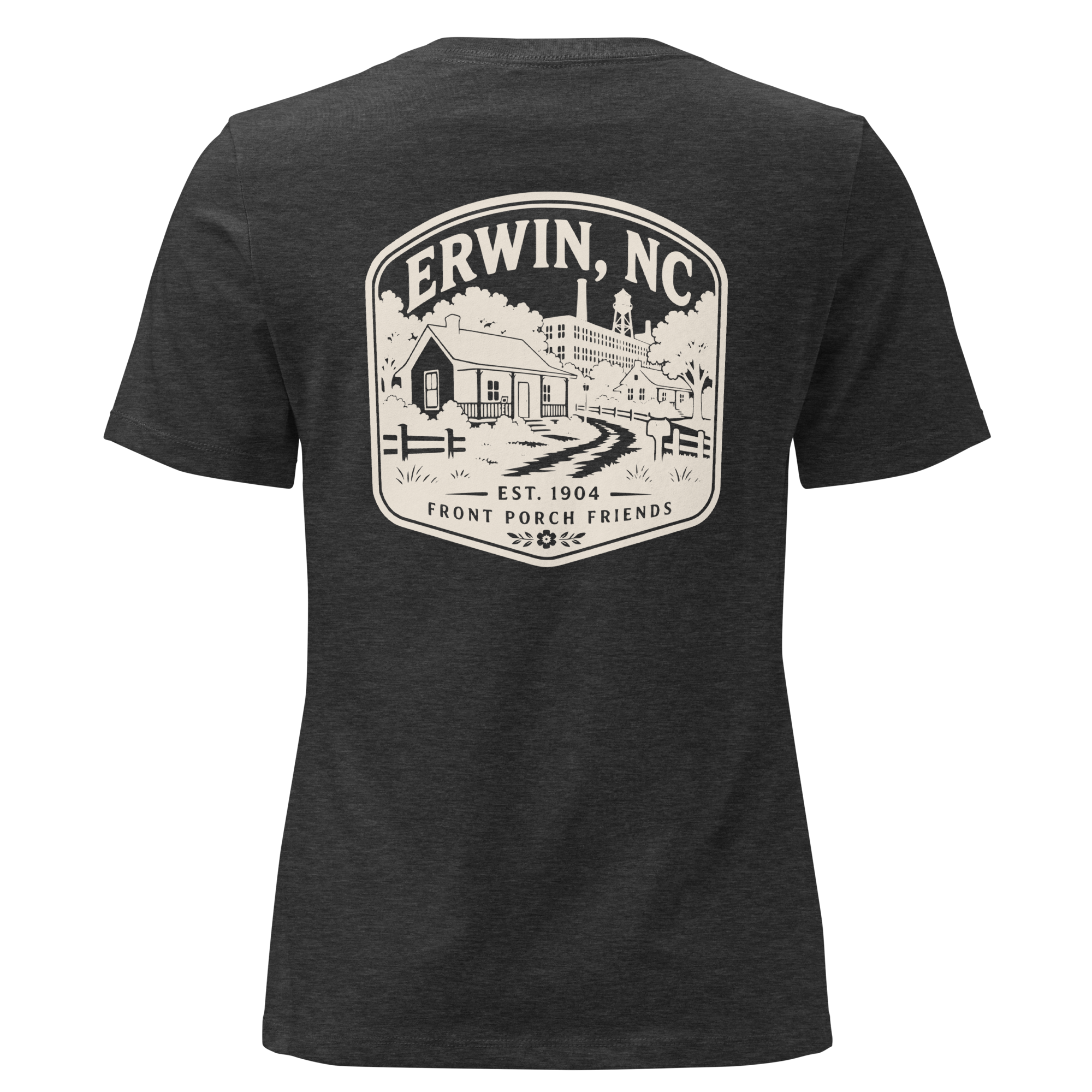 Erwin NC - Mill Town- Women's Relaxed T-Shirt