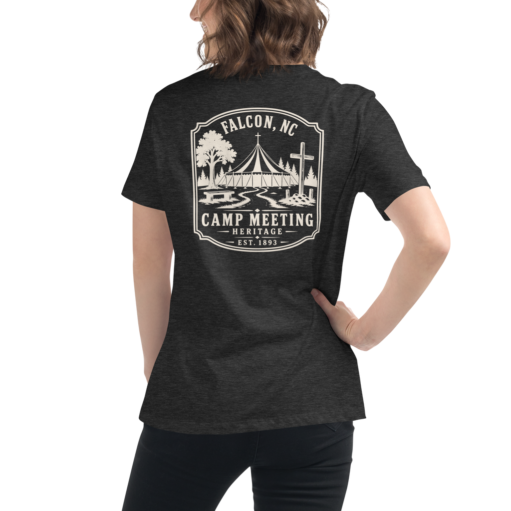Falcon NC - Camp Meeting- Women's Relaxed T-Shirt