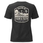 Falcon NC - Farm & Faith- Women's Relaxed T-Shirt