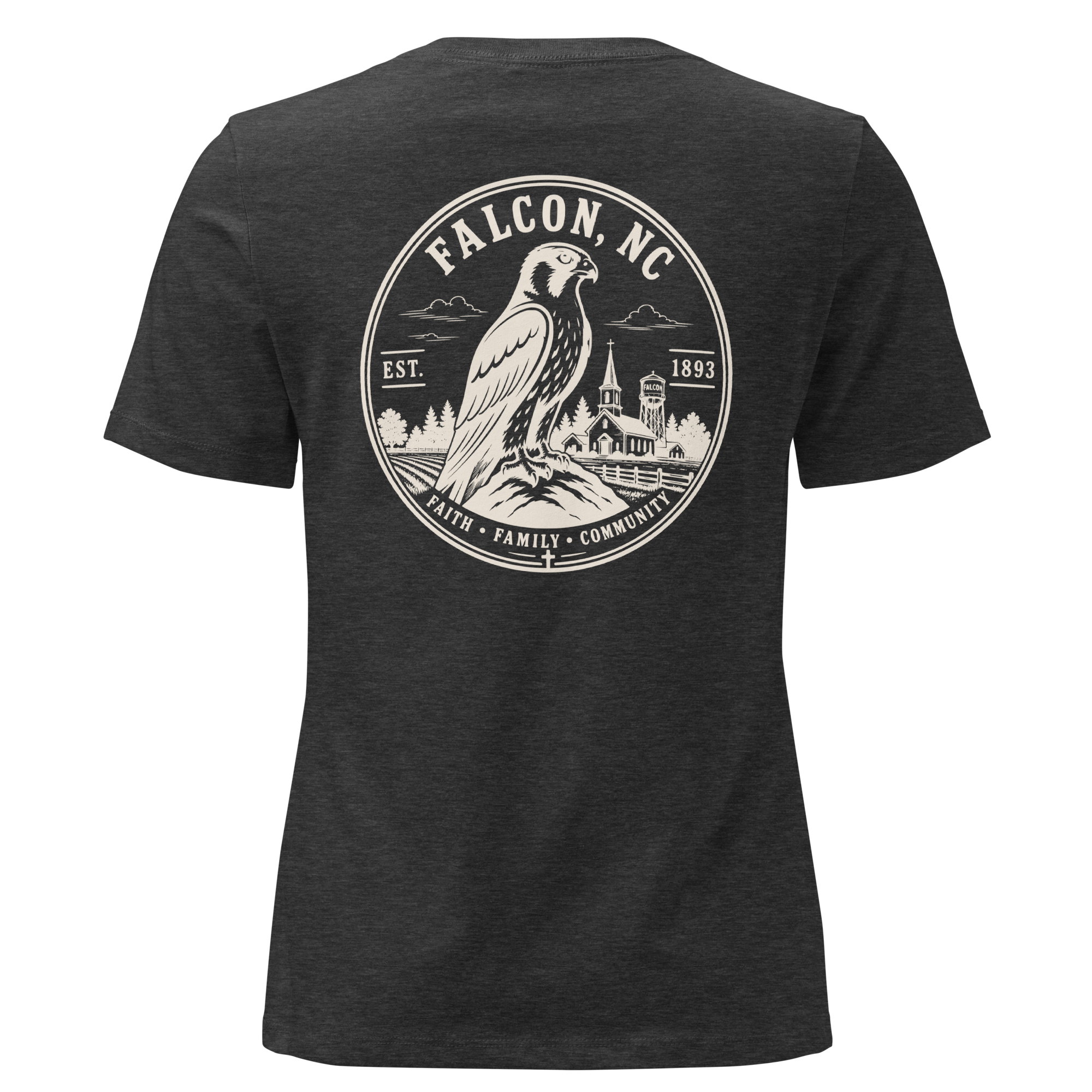 Falcon NC - Town of Falcon- Women's Relaxed T-Shirt