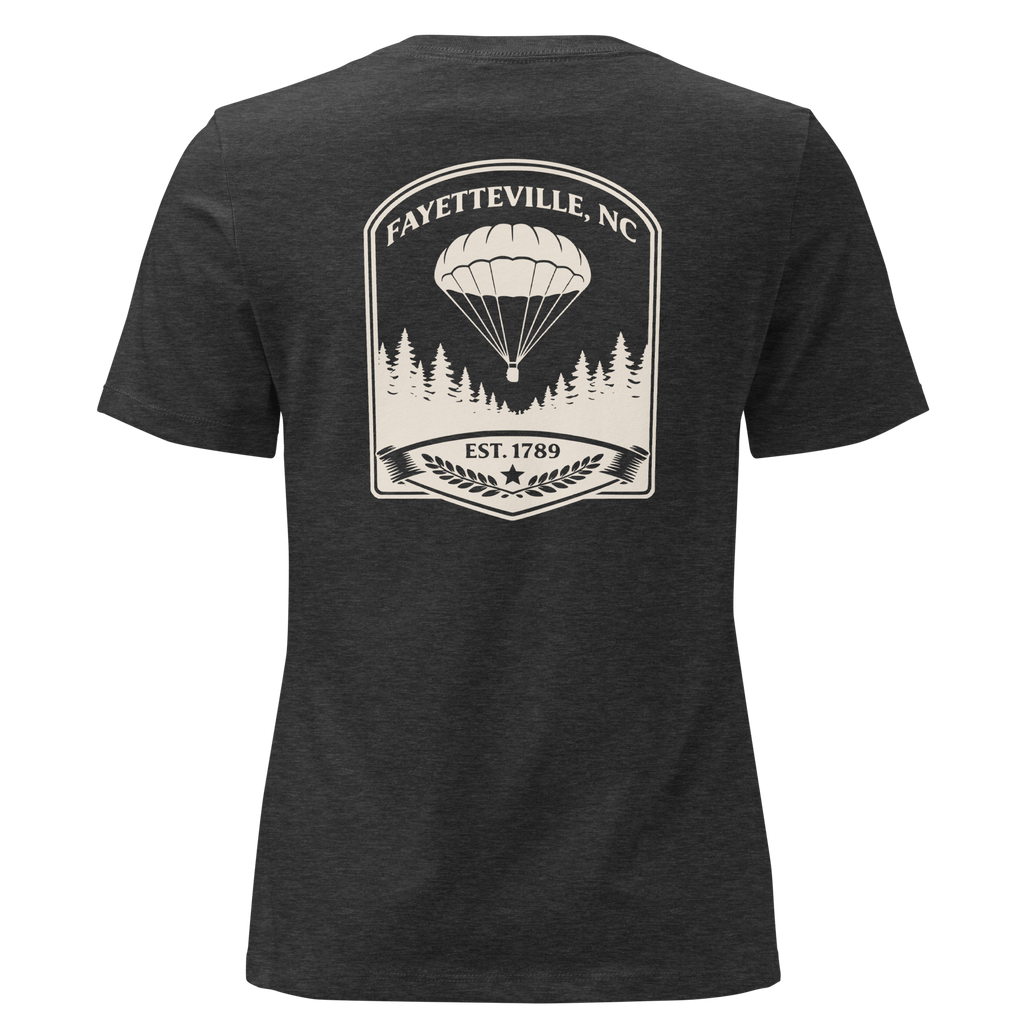 Fayetteville NC - Airborne- Women's Relaxed T-Shirt