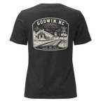 Godwin NC - Railroad Town- Women's Relaxed T-Shirt