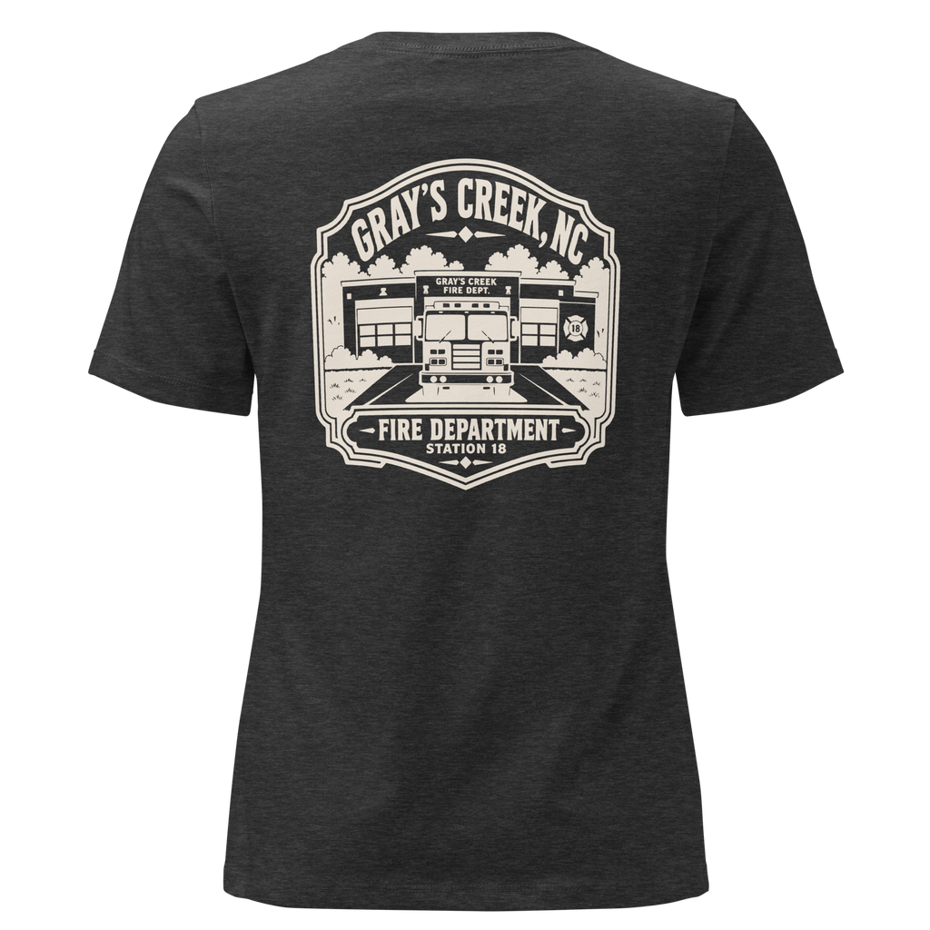 Gray's Creek NC - Station 18- Women's Relaxed T-Shirt