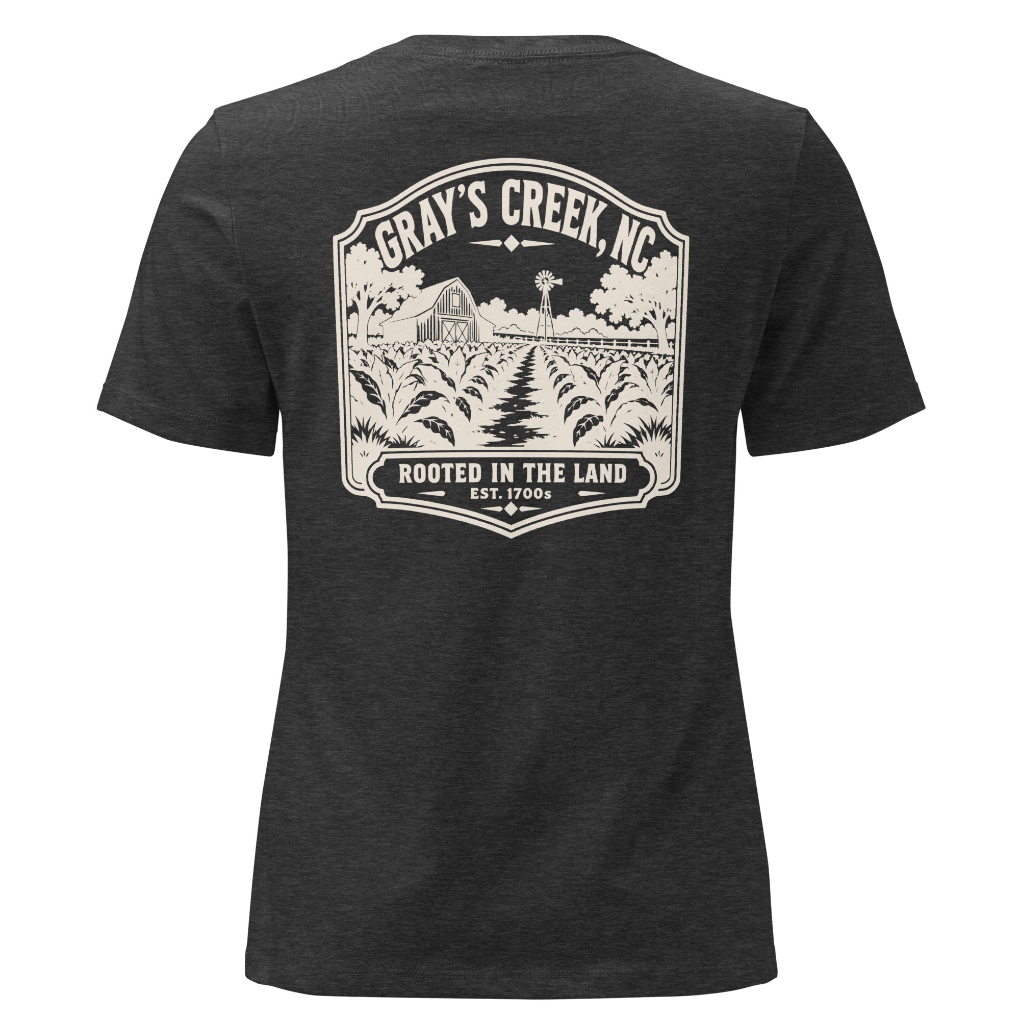 Gray's Creek NC - Rooted- Women's Relaxed T-Shirt