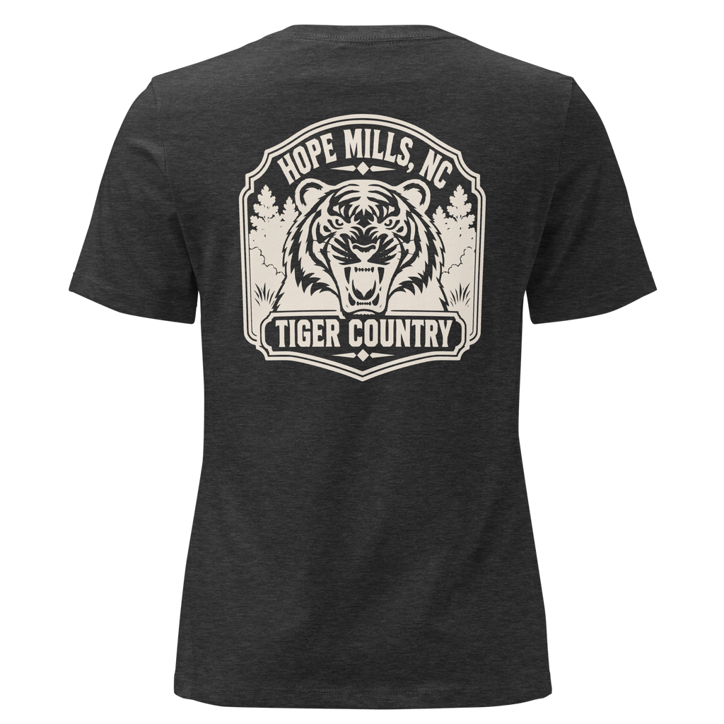 Hope Mills NC - Tiger Country- Women's Relaxed T-Shirt