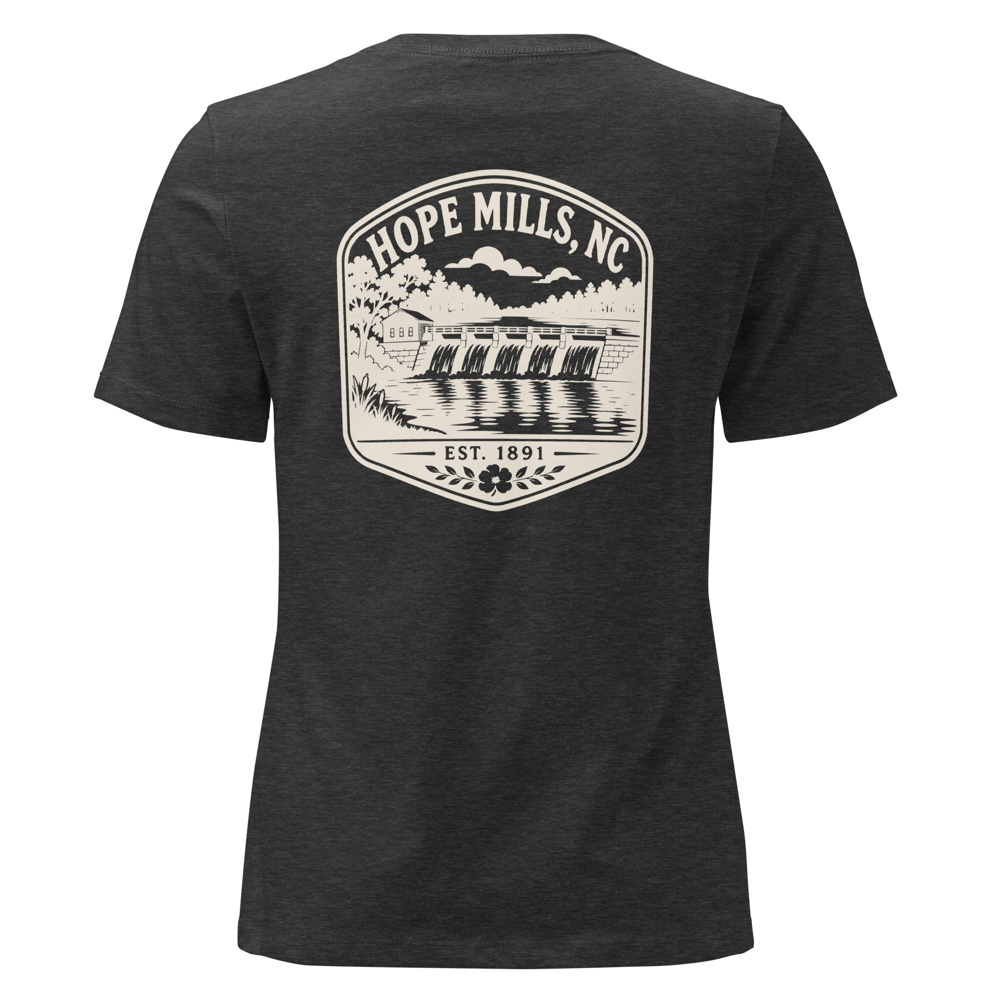 Hope Mills NC - Hope Mills Dam- Women's Relaxed T-Shirt
