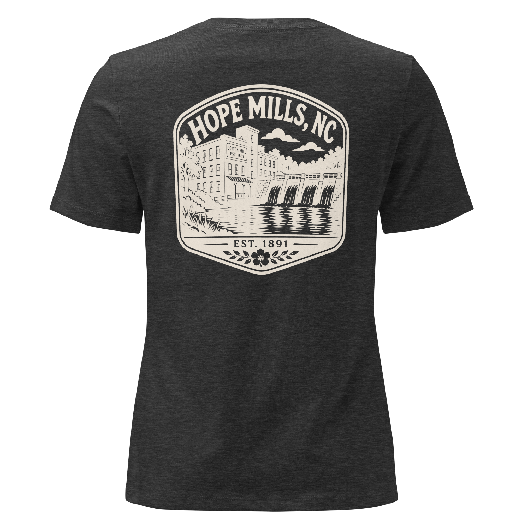 Hope Mills NC - The Old Mill- Women's Relaxed T-Shirt