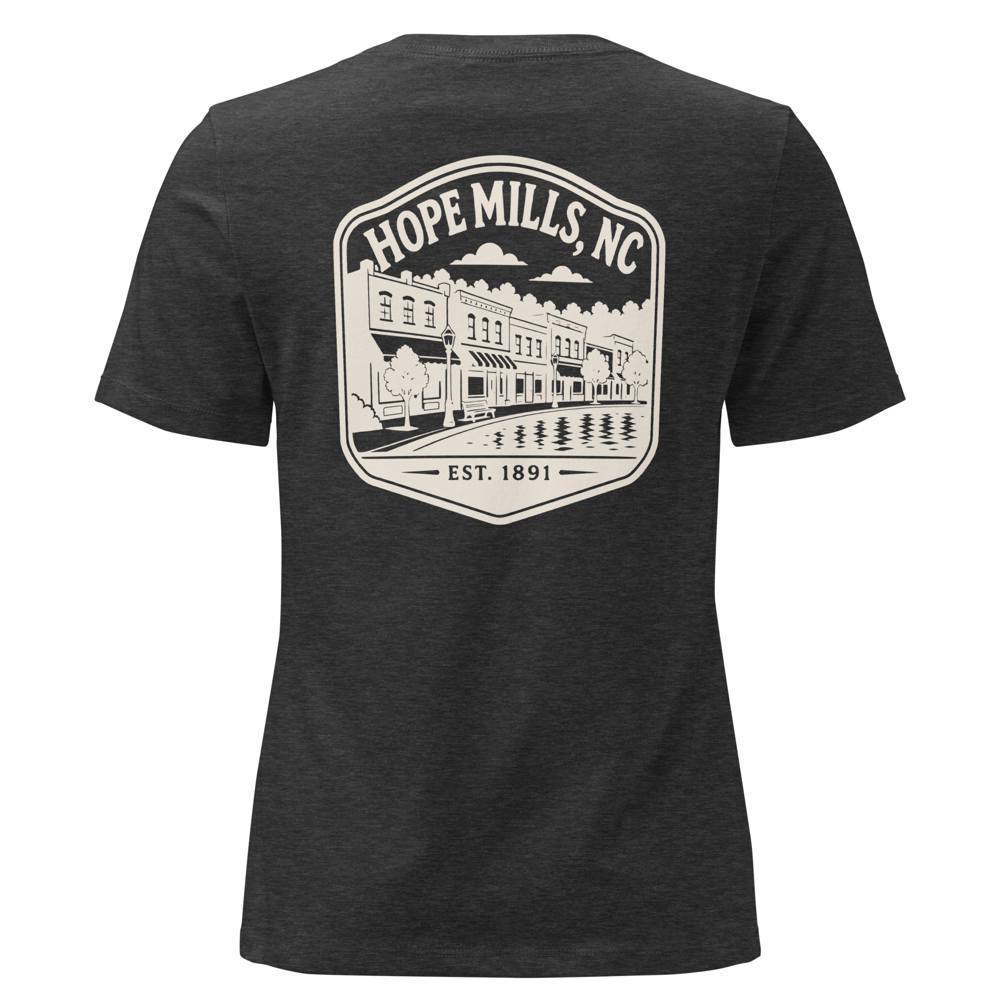Hope Mills NC - Downtown- Women's Relaxed T-Shirt