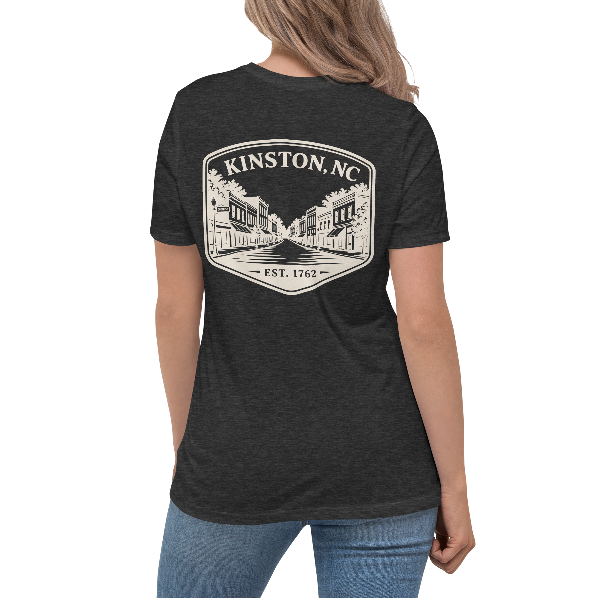 Kinston NC - Downtown Kinston- Women's Relaxed T-Shirt