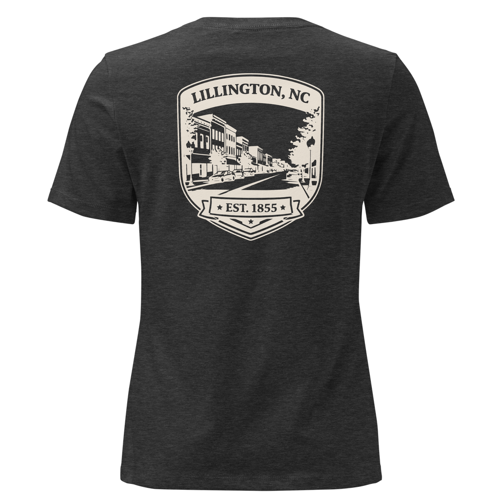 Lillington NC - Downtown- Women's Relaxed T-Shirt