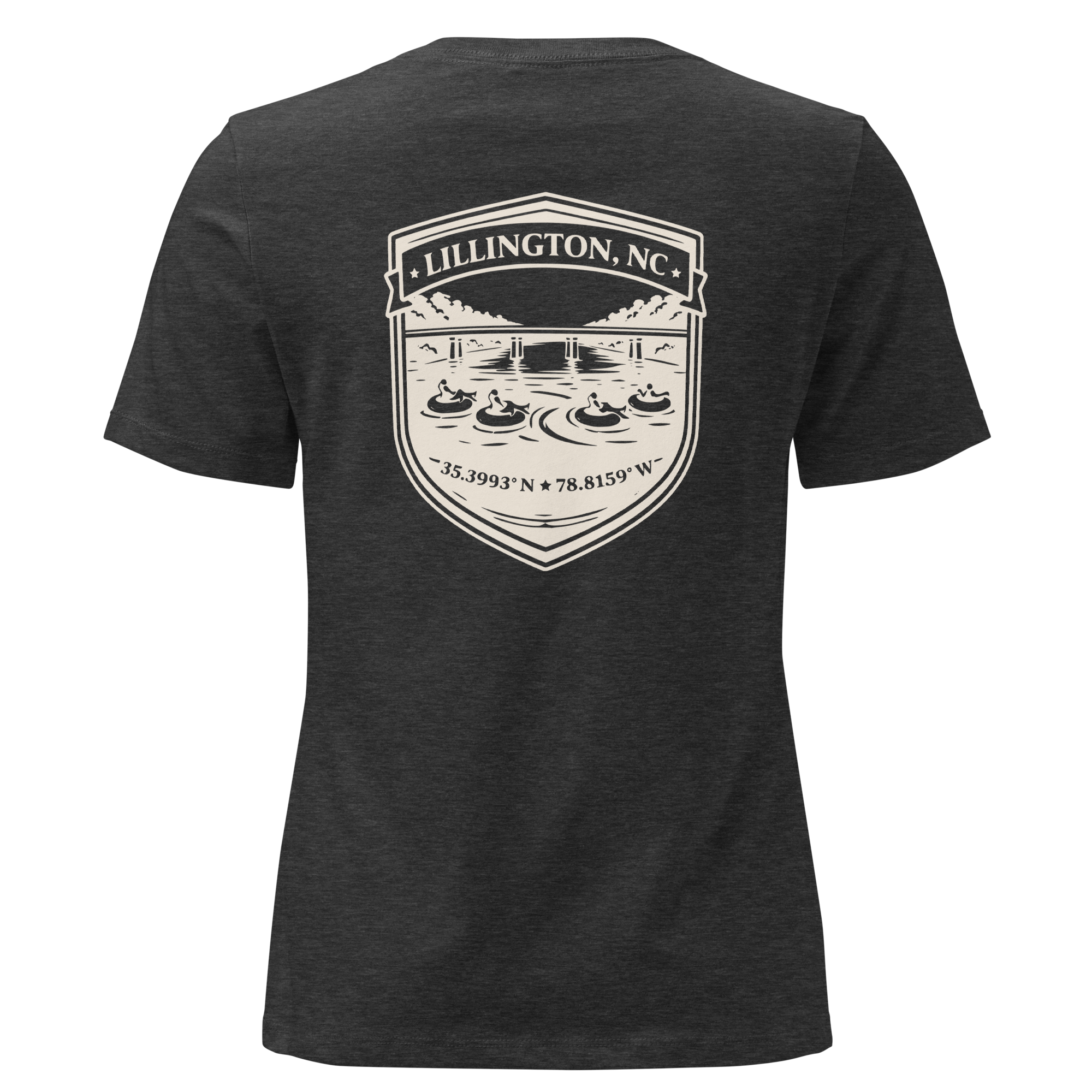 Lillington NC - River Tubing- Women's Relaxed T-Shirt