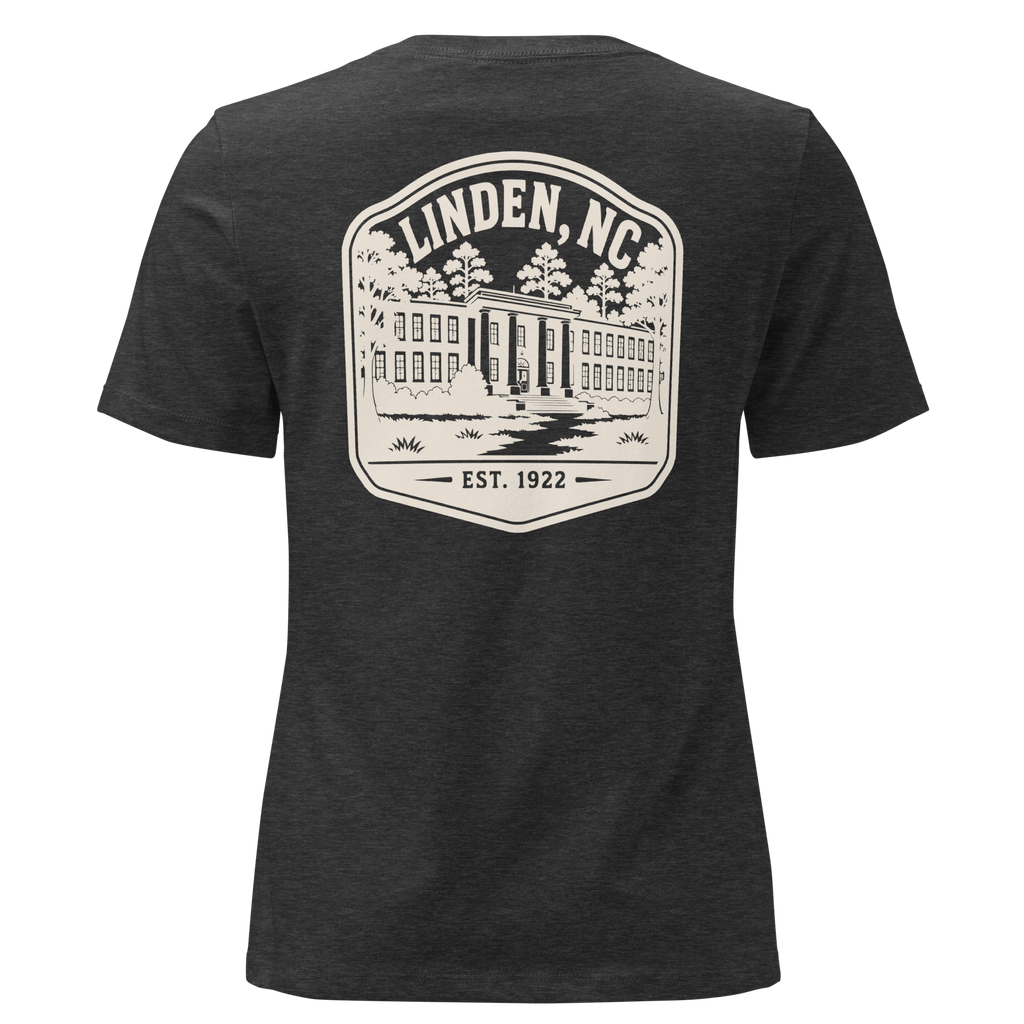 Linden NC - Old Linden School- Women's Relaxed T-Shirt