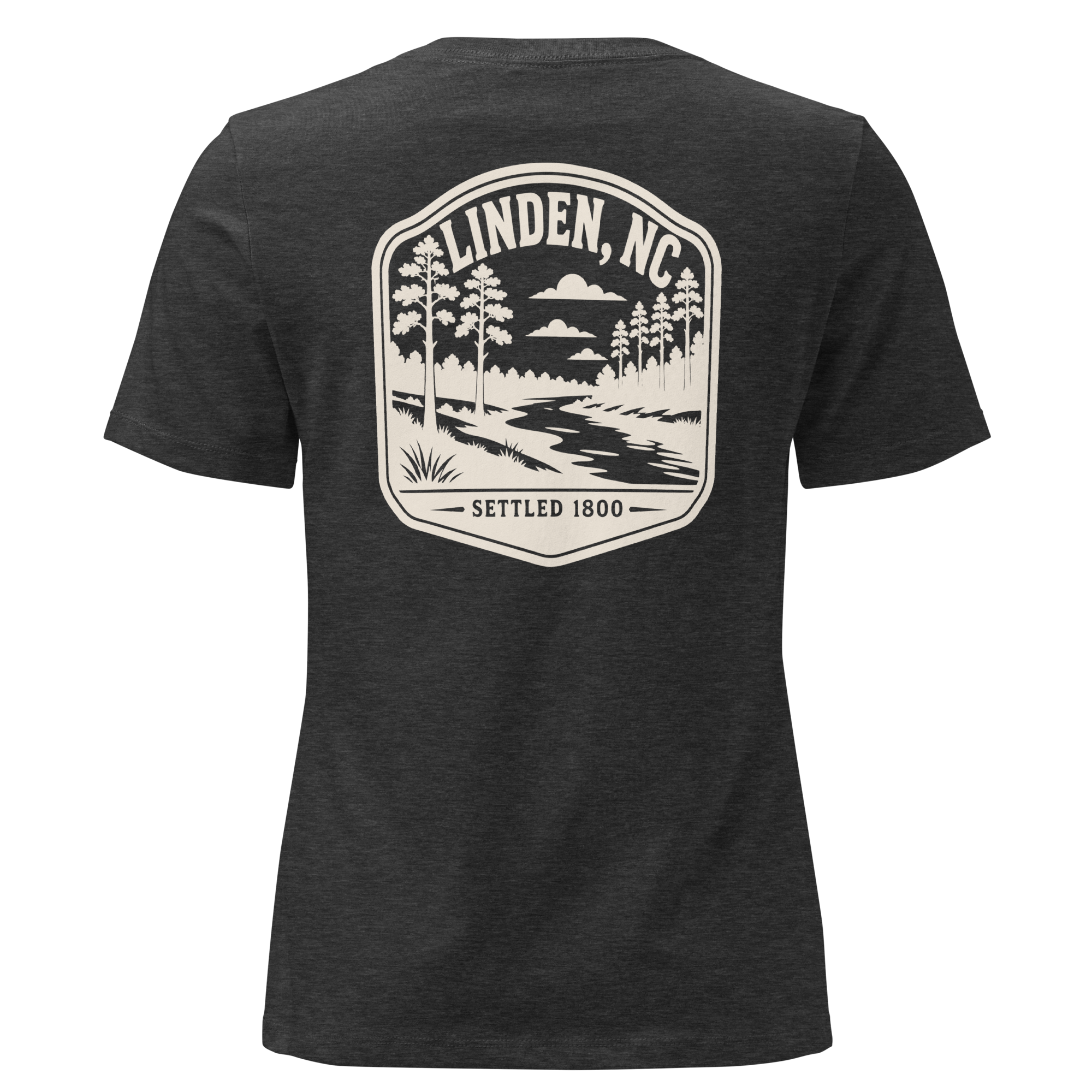 Linden NC - Little River- Women's Relaxed T-Shirt