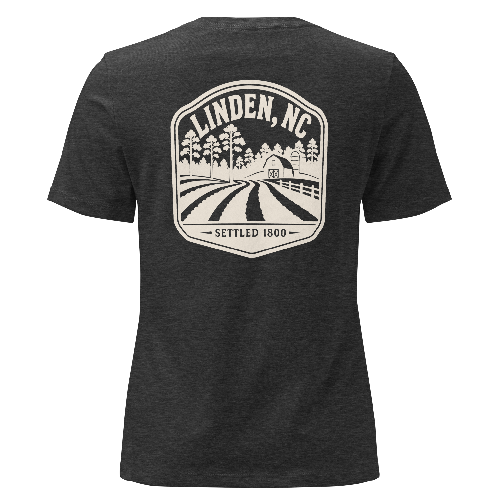 Linden NC - Farm Life- Women's Relaxed T-Shirt