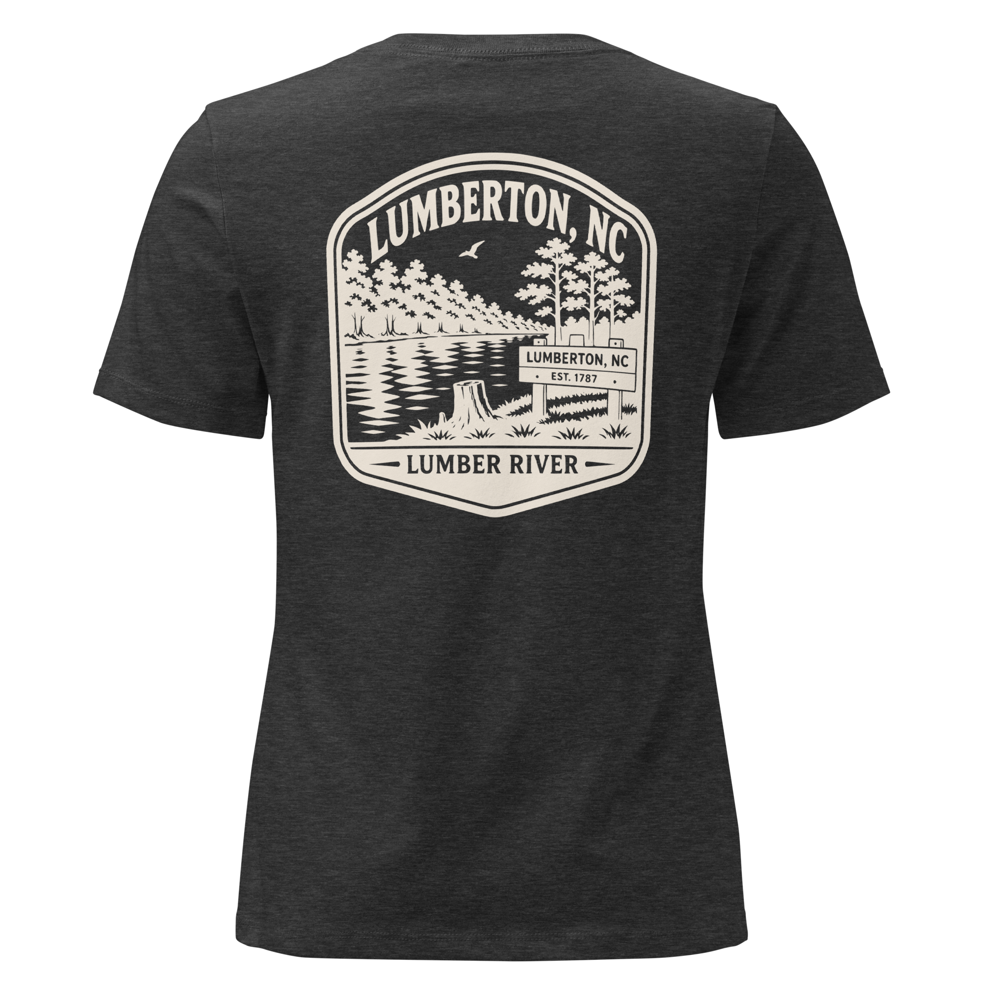 Lumberton NC - Lumber River- Women's Relaxed T-Shirt