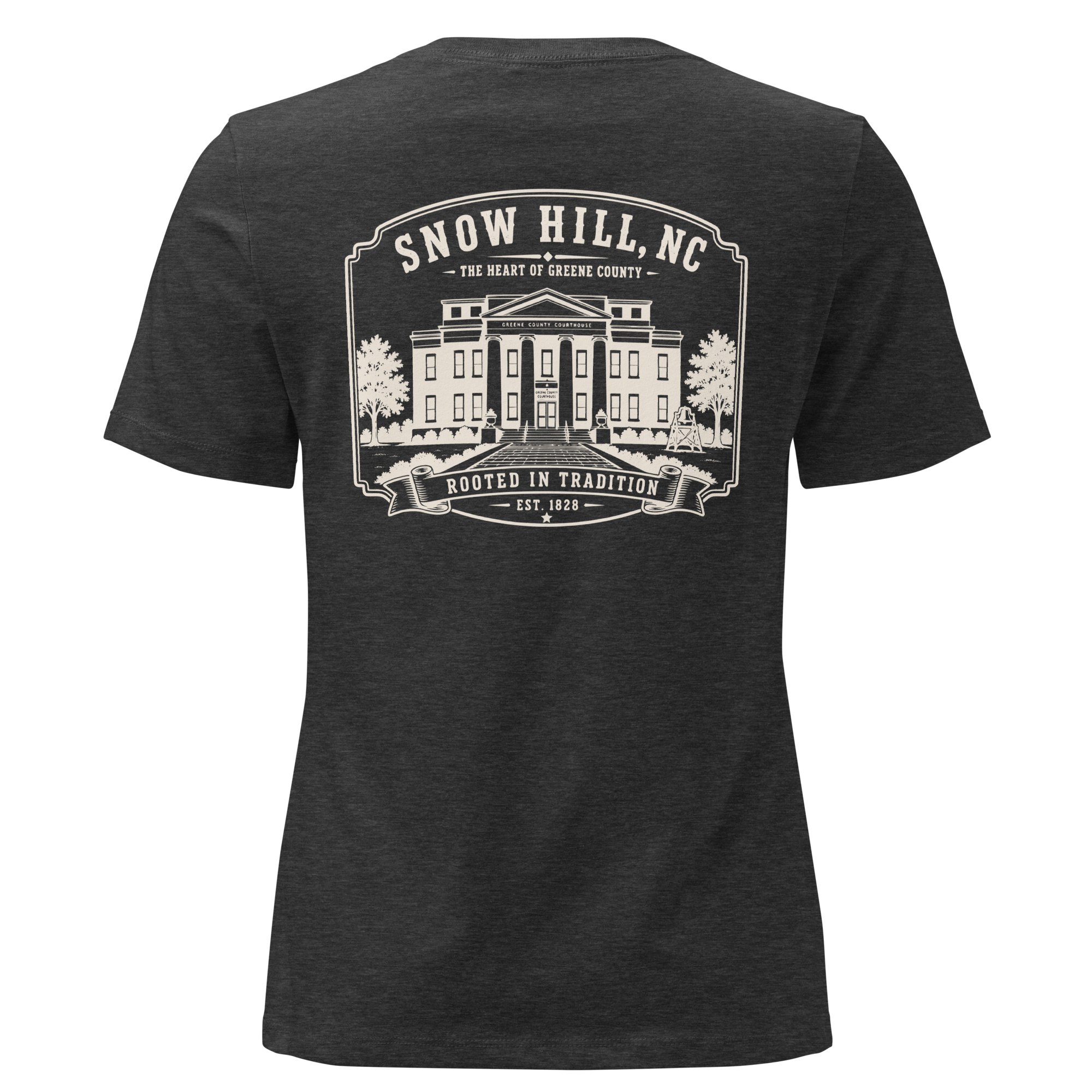 Snow Hill, NC - Historic Courthouse - Women's Relaxed T-Shirt