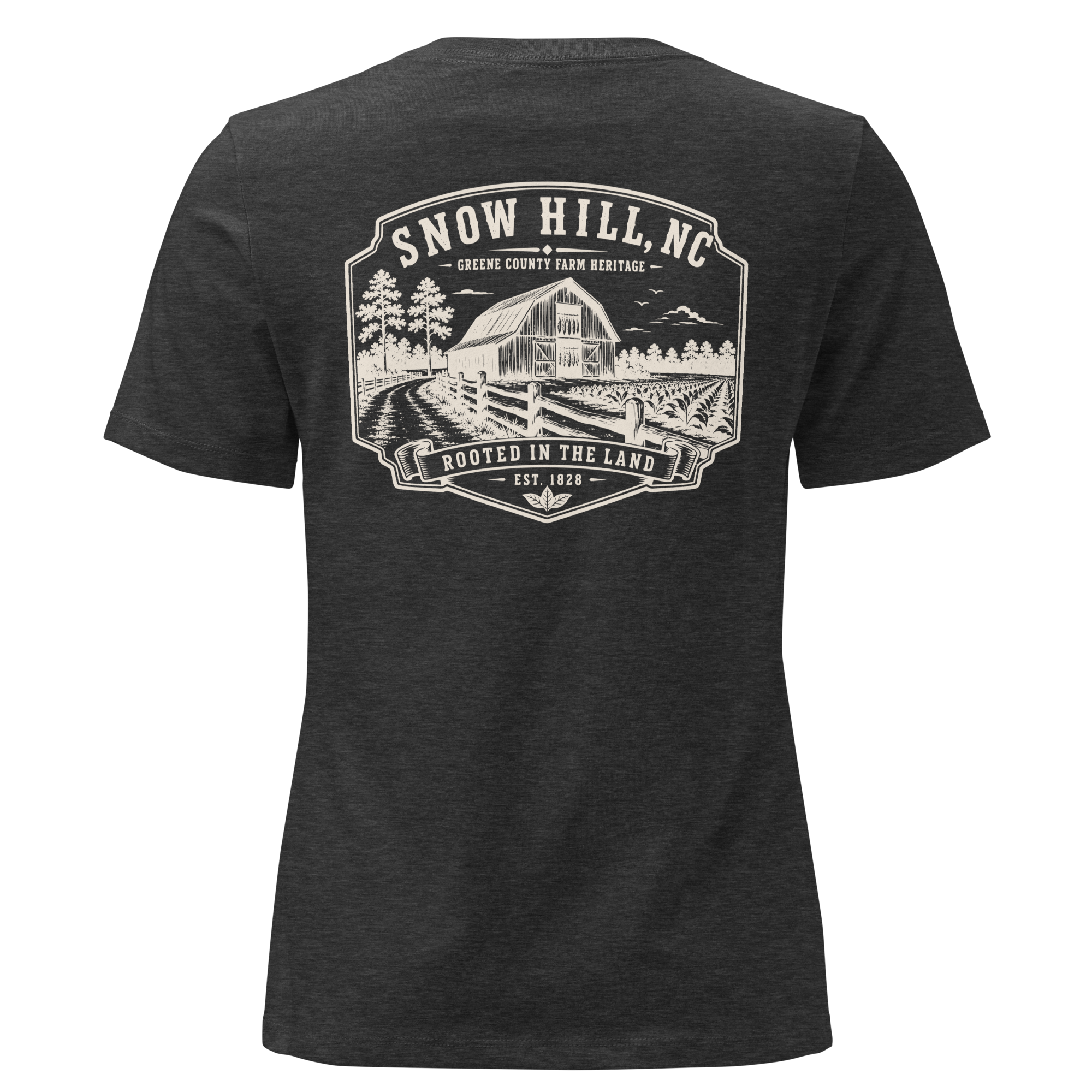 Snow Hill, NC - Rooted in the Land - Women's Relaxed T-Shirt