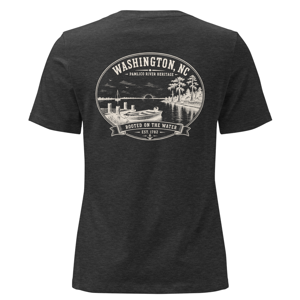 Washington, NC - The Pamlico - Women's Relaxed T-Shirt