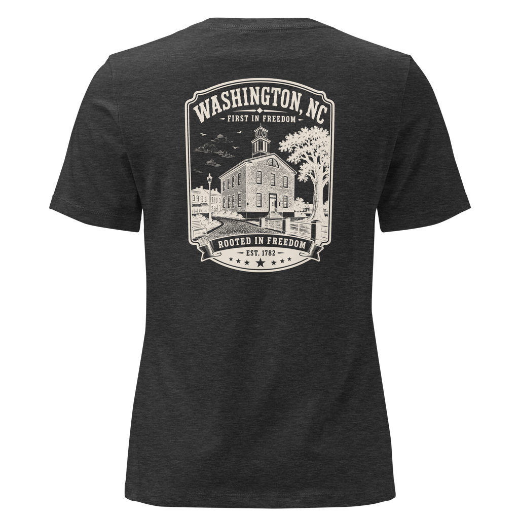 Washington, NC - Rooted in Freedom - Women's Relaxed T-Shirt