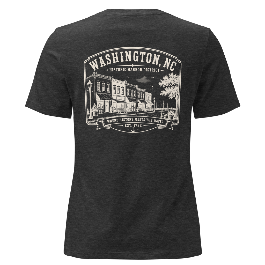 Washington, NC - Downtown - Women's Relaxed T-Shirt