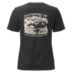 Southport NC - Happy Seaside Town- Women's Relaxed T-Shirt