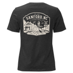 Sanford NC - Railroad Roots - Women's Relaxed T-Shirt
