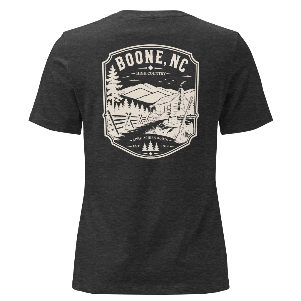 Boone NC - High Country- Women's Relaxed T-Shirt