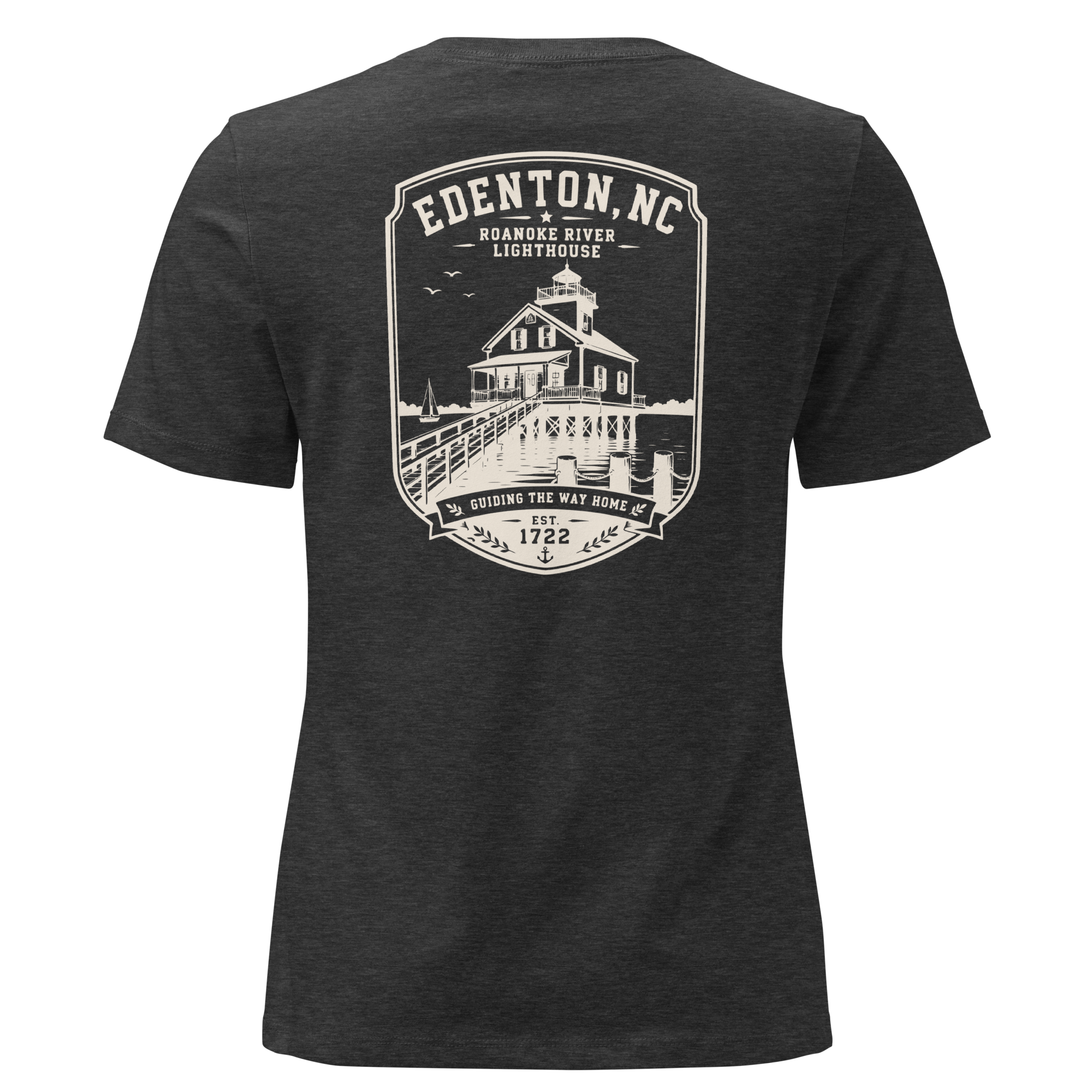Edenton, NC - Roanoke River Lighthouse - Women's Relaxed T-Shirt