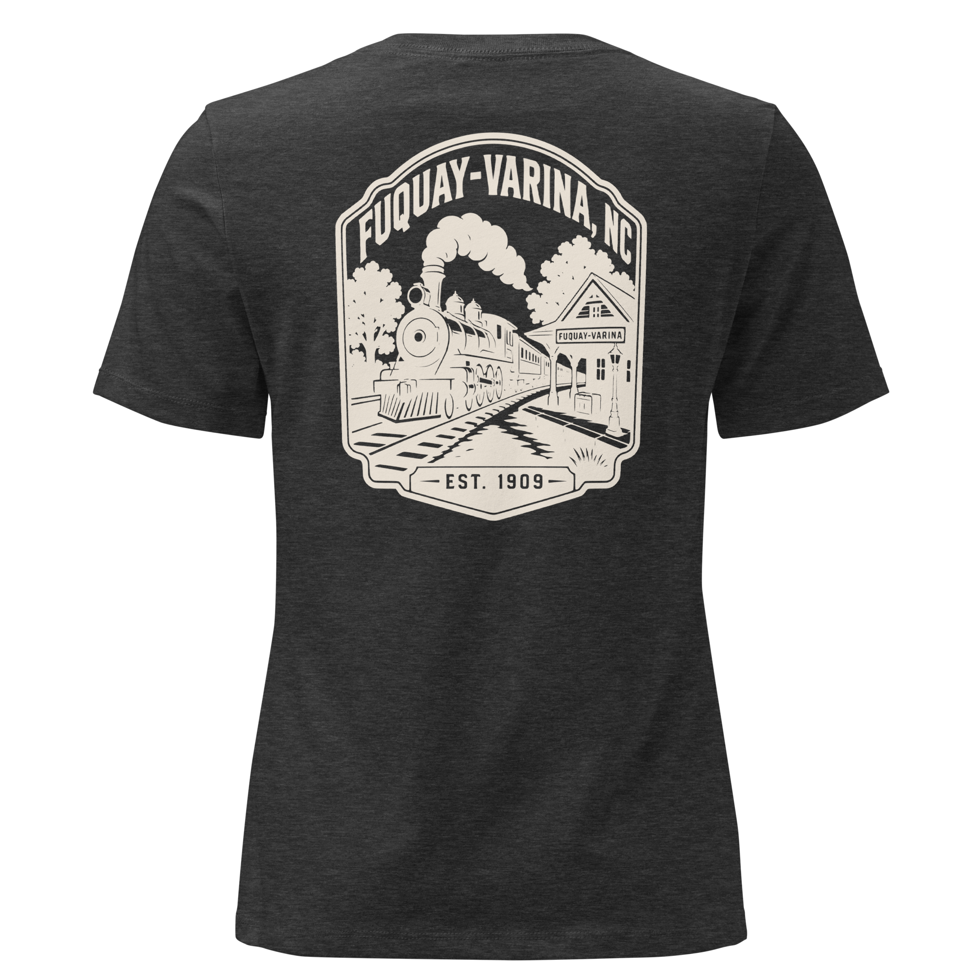 Fuquay Varina NC - Railroad Town- Women's Relaxed T-Shirt