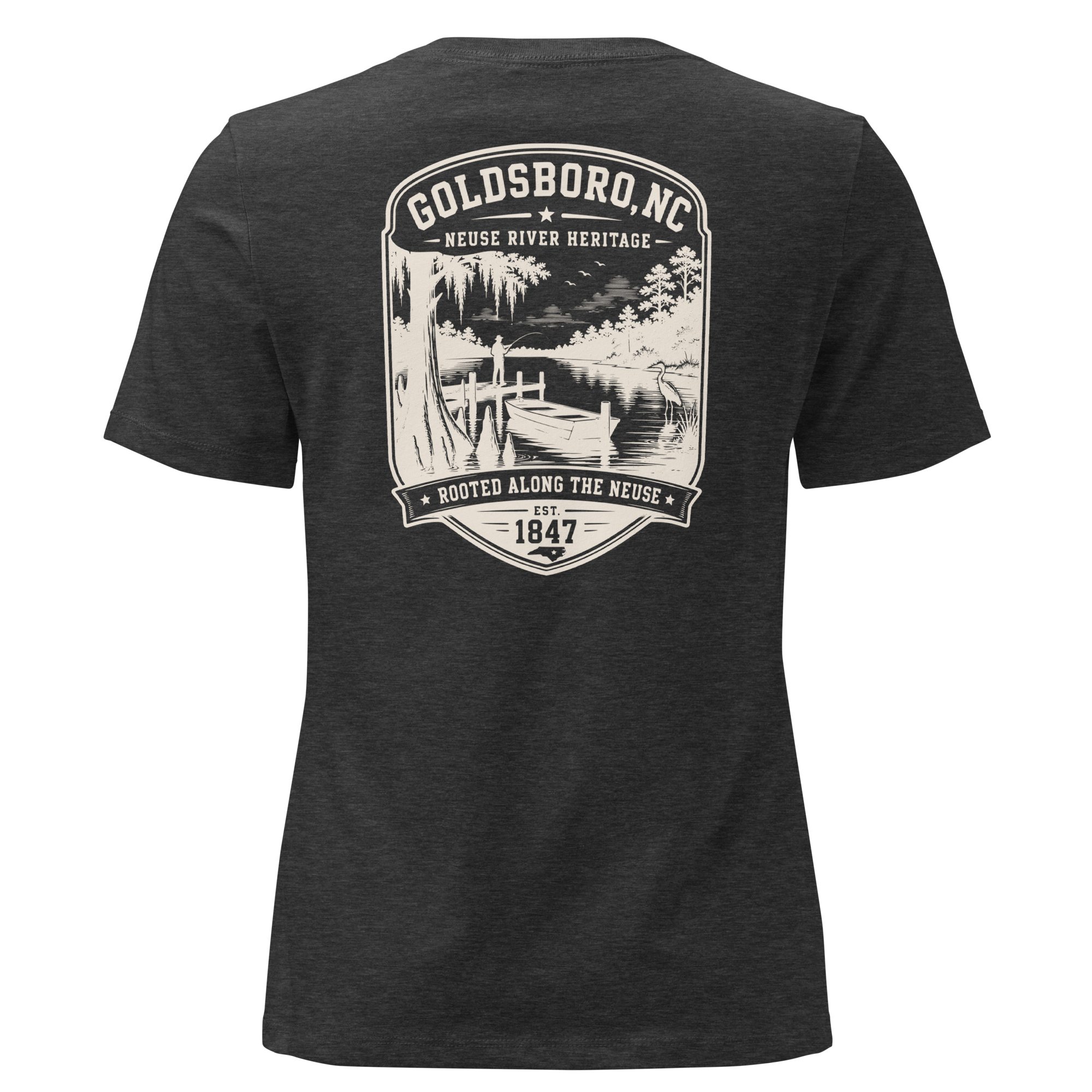 Goldsboro, NC - Rooted Along the Neuse - Women's Relaxed T-Shirt