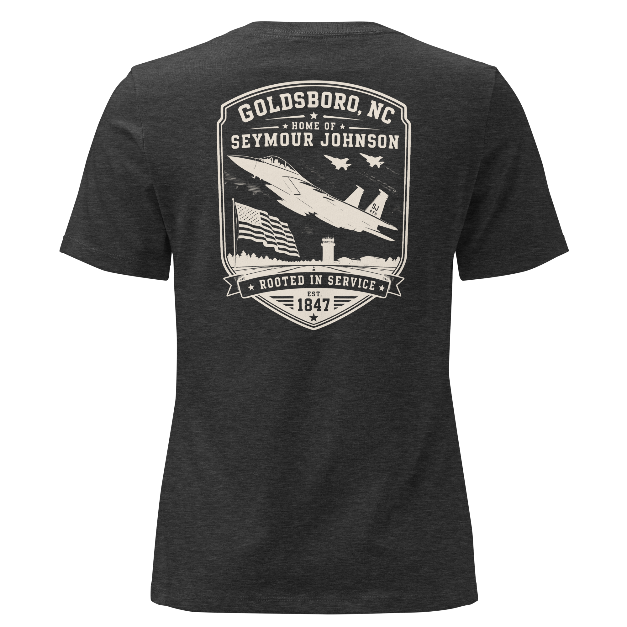 Goldsboro, NC - Seymour Johnson - Women's Relaxed T-Shirt