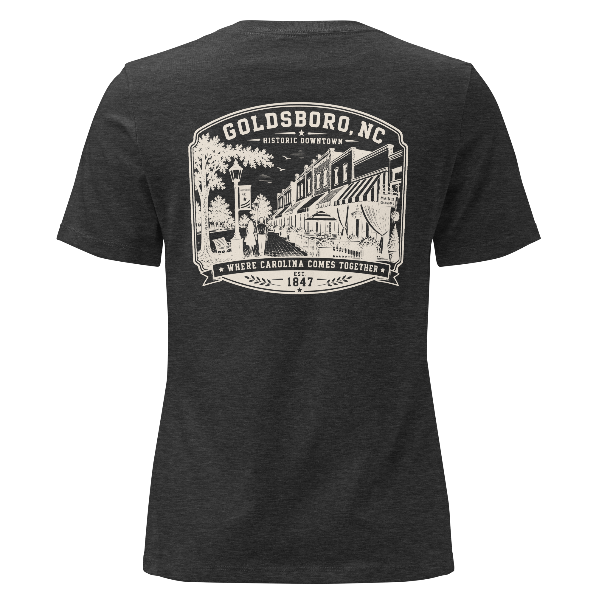 Goldsboro, NC - Downtown - Women's Relaxed T-Shirt