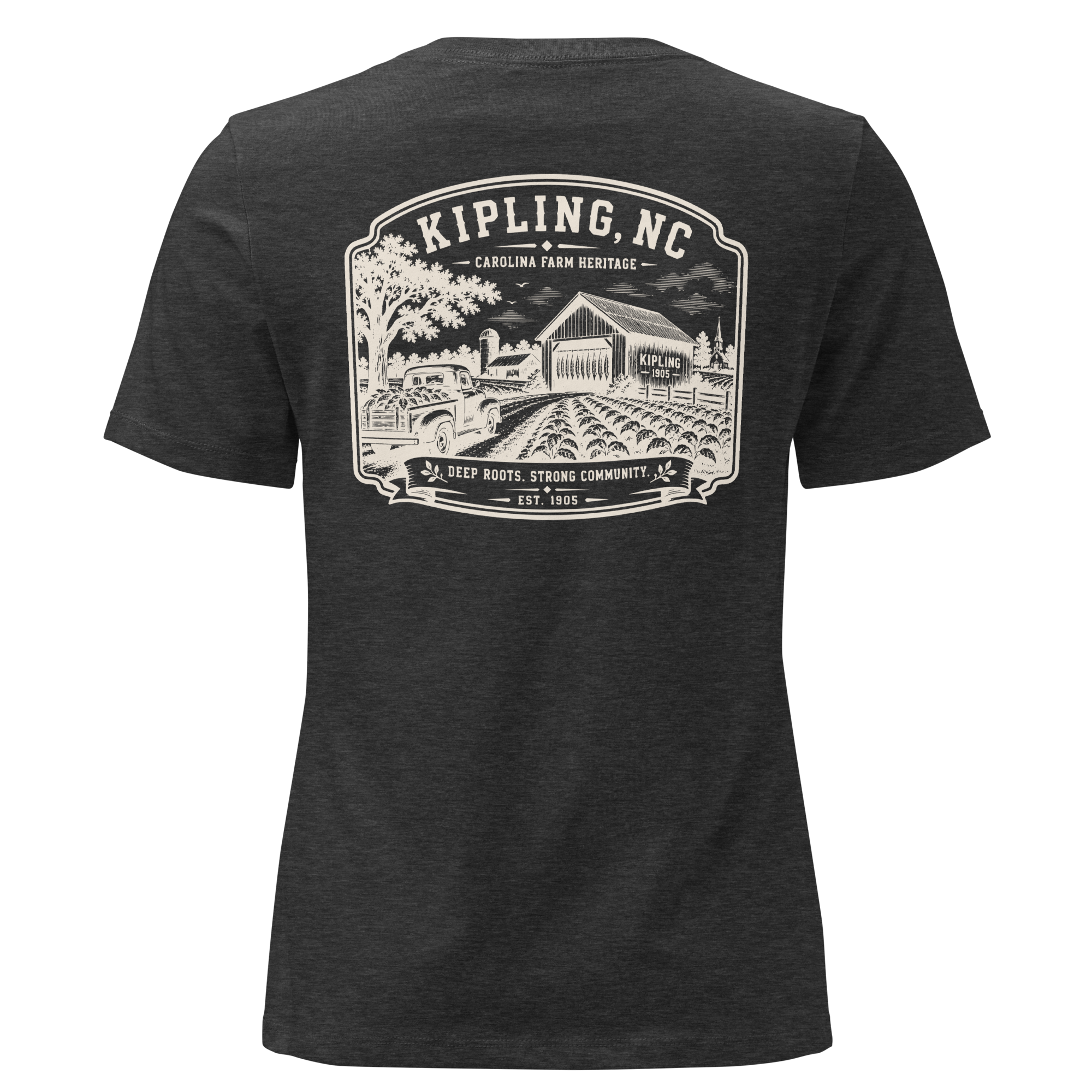 Kipling, NC - Farm Heritage - Women's Relaxed T-Shirt