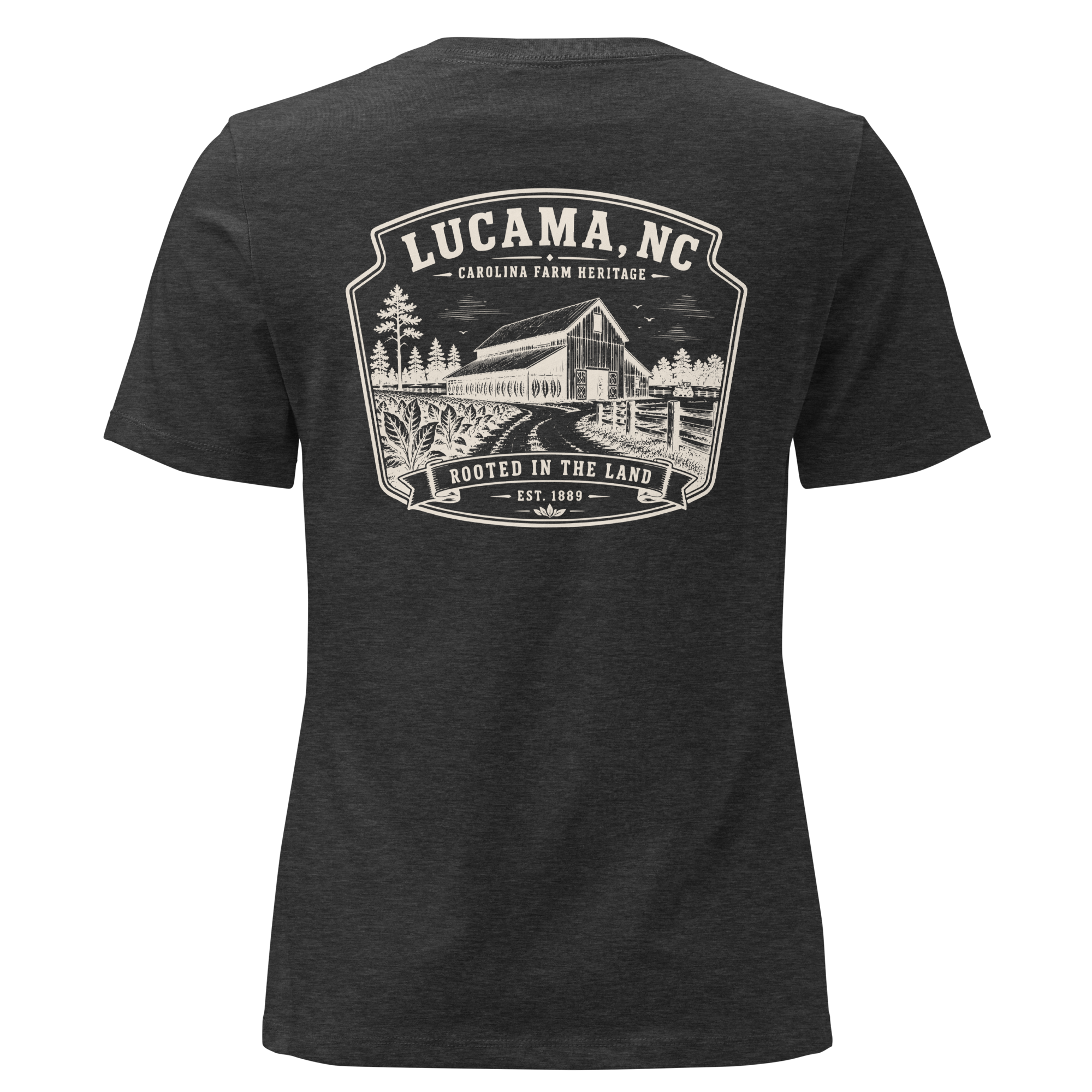 Lucama, NC - Rooted in the Land - Women's Relaxed T-Shirt