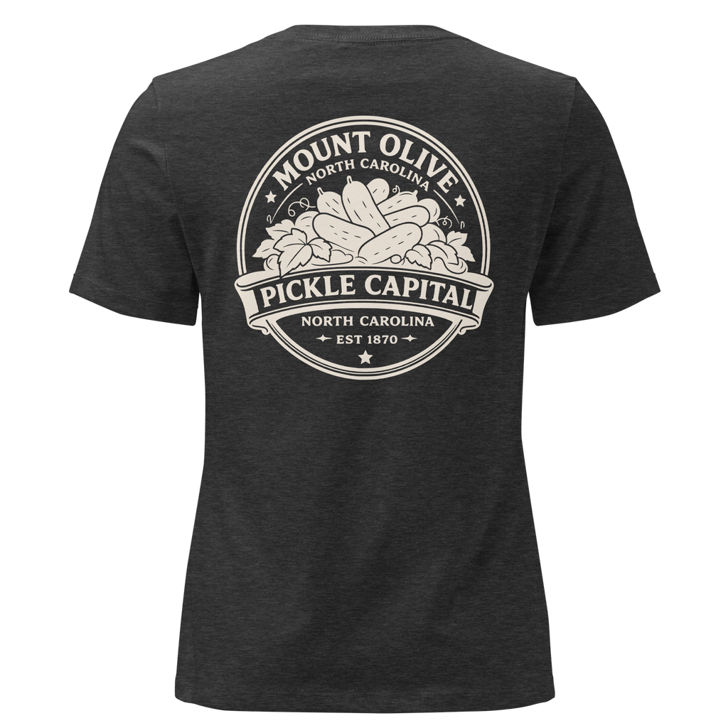 Mount Olive NC - Pickle Barrel- Women's Relaxed T-Shirt